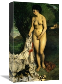Pierre-Auguste Renoir - Bather With Griffon