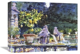 John Singer Sargent - Villa de Marlia: a Fountain, 1910