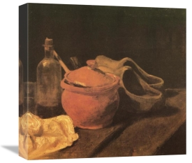 Vincent Van Gogh - Still Life Earthenware Bottle And Clogs