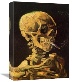 Vincent Van Gogh - Skull With Burning Cigarette