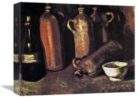 Vincent Van Gogh - Four Stone Bottles Flask