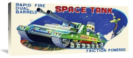 Retrobot - Rapid Fire Dual Barrell Space Tank