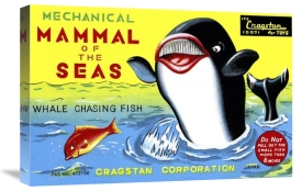 Retrobot - Mammal of the Seas: Whale Chasing Fish