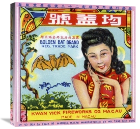 Unknown - Golden Bat Brand Golden Girl Firecracker