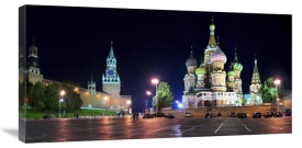Vadim Ratsenskiy - Red Square at night, Moscow
