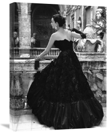 Genevieve Naylor - Black Evening Dress, Roma 1952