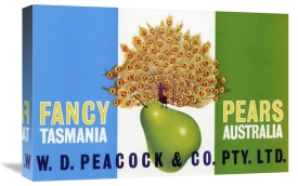 Retrolabel - Peacock Pears