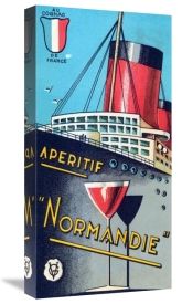 Vintage Booze Labels - Aperitif Normandie