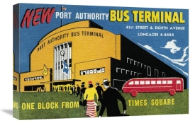 Retrotravel - New Port Authority Bus Terminal