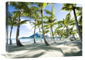 Anonymous - Hammock at Bora Bora, Tahiti