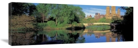 Richard Berenholtz - Bow Bridge and Central Park West View, NYC