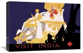 Vintage Elephant - Visit India