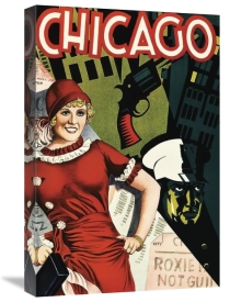Unknown 20th Century American Illustrator - Movie Poster: Chicago