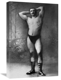 Vintage Muscle Men - Hands Behind Head Flex