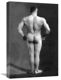 Vintage Muscle Men - Bodybuilder's Back