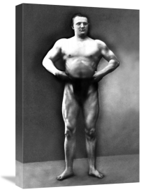 Vintage Muscle Men - Strongman Pose