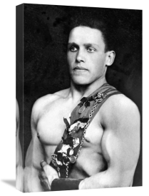 Vintage Wrestler - Russian Wrestler with Medals