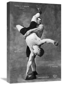 Vintage Wrestler - Ceinture a Rebours Debout