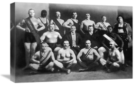 Vintage Wrestler - Team of Champion Russian Wrestlers
