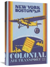Unknown - Colonial Air Transport - New York to Boston by Air