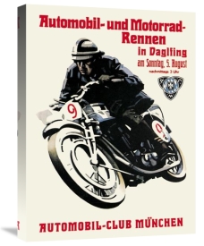 Unknown - Automobile and Motorcycle Race - Munich