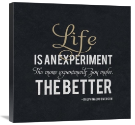 BG.Studio - Quote - Emerson - Life is an Experiment