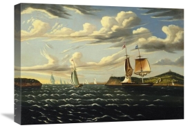 Thomas Chambers - Staten Island and the Narrows, ca. 1835-1855