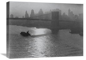 Consuelo Kanaga - Untitled, (Brooklyn Bridge), 1922-1924