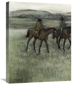 Edgar Degas - Race Horses (left)