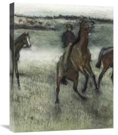 Edgar Degas - Race Horses (right)
