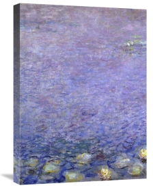 Claude Monet - Water Lilies: Morning, c. 1914-26 (left)