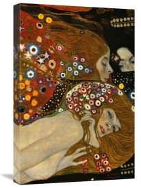 Gustav Klimt - Sea Serpents V (right)