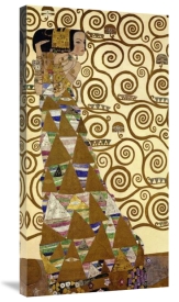 Gustav Klimt - The Stoclet Frieze (left)