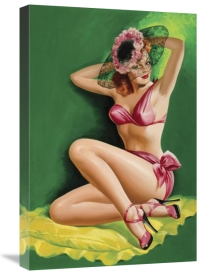 Peter Driben - Flirt Magazine: Pinup with Hat