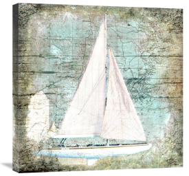 Karen J. Williams - Sailboat Map III