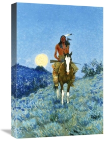 Frederic Remington - The Outlier, 1909