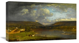 George Inness - On the Delaware River, 1861-1863