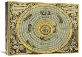 Andreas Cellarius - Maps of the Heavens: Planisphaerium Ptolemaicum