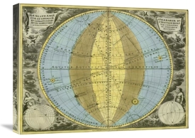 Andreas Cellarius - Maps of the Heavens: Hemisphaeria Sphaerarum