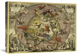 Andreas Cellarius - Maps of the Heavens: Hemisphaeriibore Alis Coelietterrae