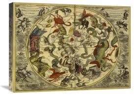 Andreas Cellarius - Maps of the Heavens: Haemisphaerium Stellatum Australe Antiquum