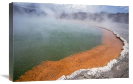 Tui De Roy - Champagne Pool, a volcanic lake, Waiotapu, Rotorua, New Zealand