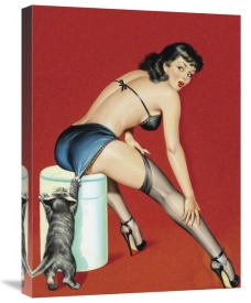 Peter Driben - Mid-Century Pin-Ups - Flirt Magazine - Playful Pussy