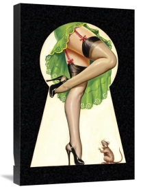 Peter Driben - Mid-Century Pin-Ups - Through the Keyhole