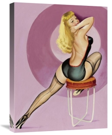 Peter Driben - Mid-Century Pin-Ups - Beauty Parade Magazine - Oh! Purple