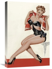 Peter Driben - Mid-Century Pin-Ups - Wink Magazine - Silk Stockings & High Heels