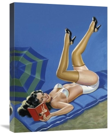 Peter Driben - Mid-Century Pin-Ups - Wink Magazine - Merry mirthful Maiden