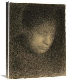 Georges Seurat - Madame Seurat, the Artists Mother (Madame Seurat, mère)