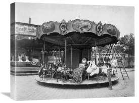 Eugène Atget - Paris, 1923 - Fête du Trône, Street Fair