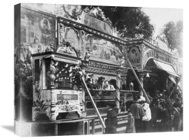 Eugène Atget - Paris, 1898 - Animal Circus, Fête des Invalides